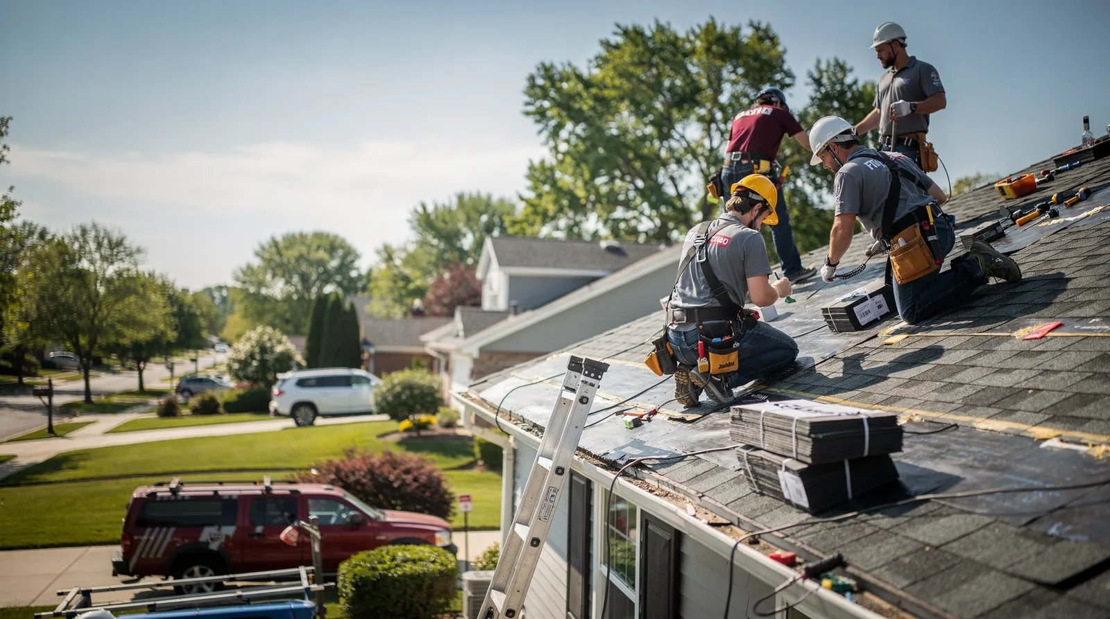Roof Repair in Mounds, IL around you
